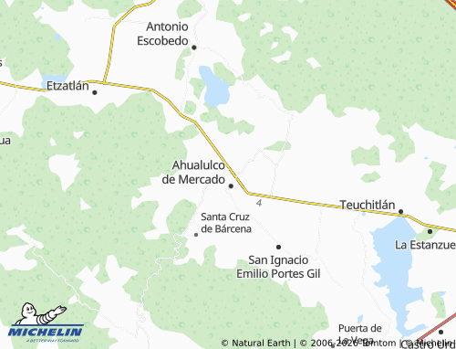 MICHELIN-Landkarte El Seguro - ViaMichelin