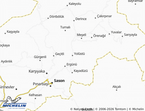 Mapa MICHELIN Yolüstü - ViaMichelin