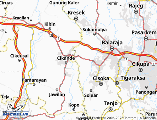 Mappa MICHELIN Jayanti - ViaMichelin