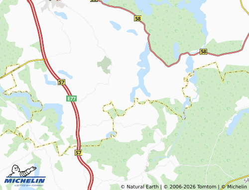 MICHELIN Maróz map - ViaMichelin