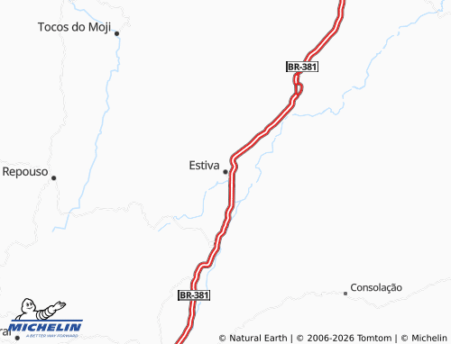 Carte MICHELIN Estiva - ViaMichelin