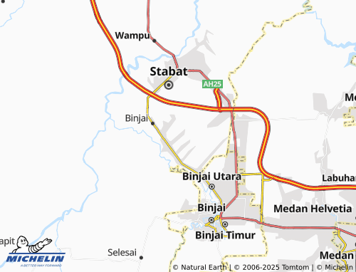 MICHELIN Sukamakmur map - ViaMichelin