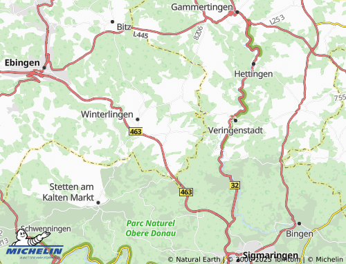 MICHELIN Benzingen map - ViaMichelin