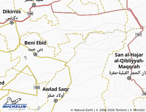 Mapa MICHELIN al-Yousifiyyah - ViaMichelin