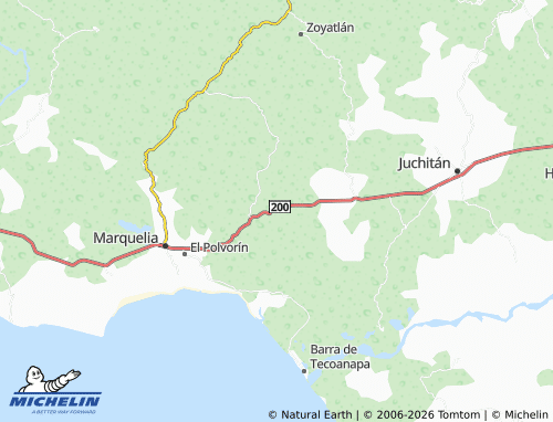 MICHELIN Barrio Nuevo map - ViaMichelin
