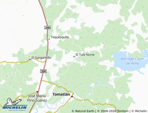 MICHELIN-Landkarte El Tule Norte - ViaMichelin