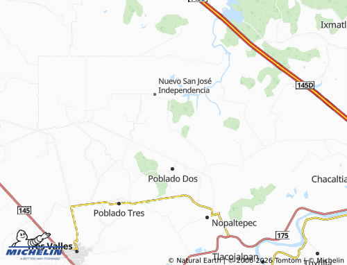 Mapa MICHELIN Gloria de Coapa - ViaMichelin