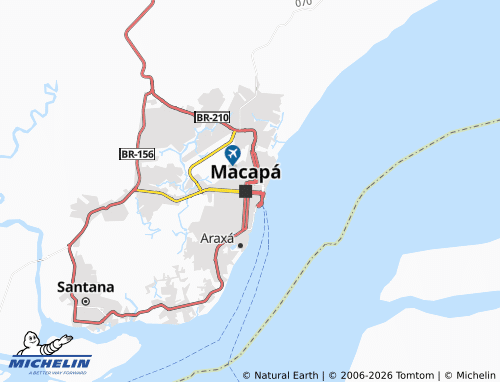 Kaart MICHELIN Central - ViaMichelin