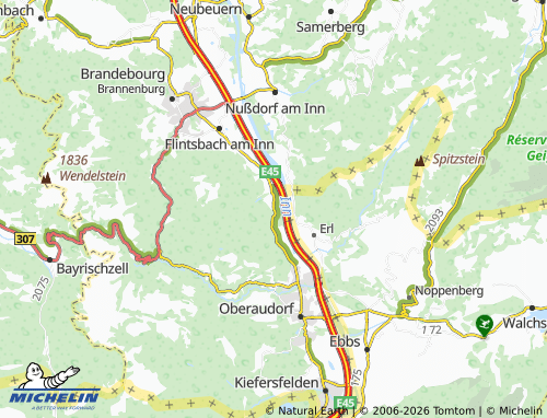 MICHELIN Kirnstein map - ViaMichelin