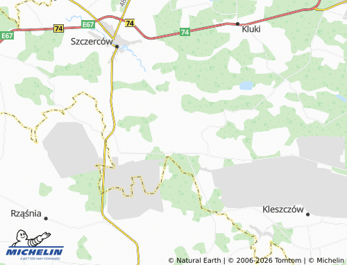 Carte MICHELIN Janówka - ViaMichelin