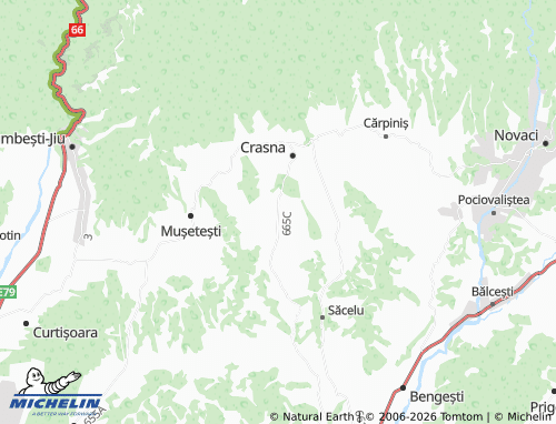 MICHELIN Dumbrăveni map - ViaMichelin