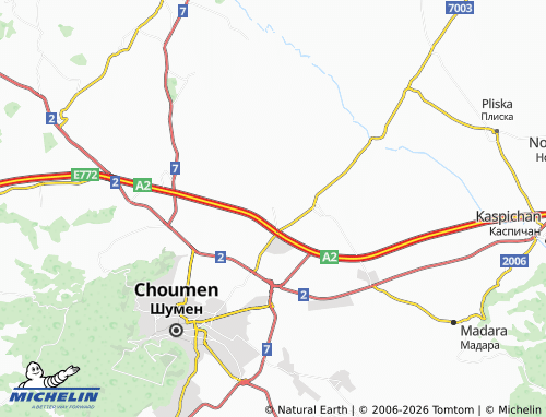 Mappa MICHELIN Konyovets - ViaMichelin