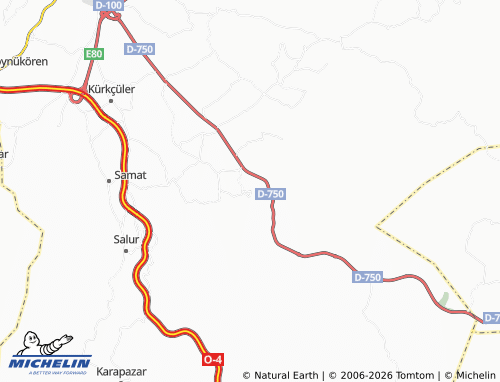 Mappa MICHELIN Bünüş - ViaMichelin