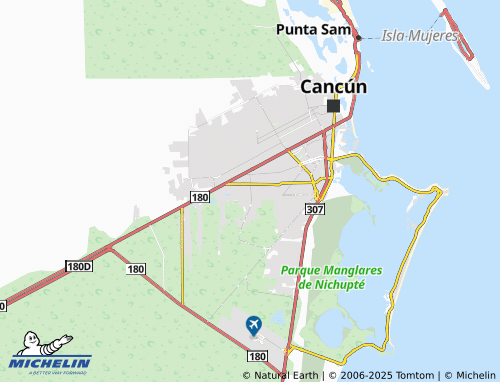 MICHELIN Enrique Rangel Meléndez map - ViaMichelin