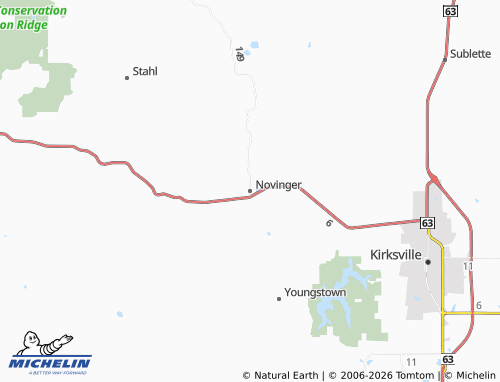 Mapa MICHELIN Novinger - ViaMichelin
