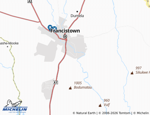 Mapa MICHELIN Block 10 - ViaMichelin