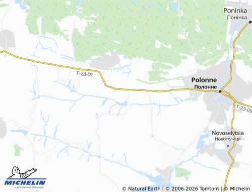 MICHELIN Siahriv map - ViaMichelin