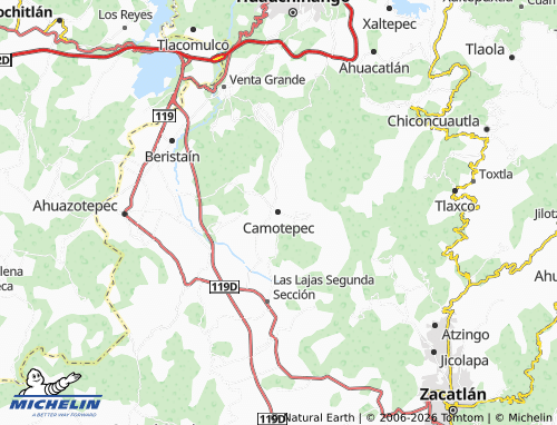 Mapa MICHELIN Camotepec - ViaMichelin