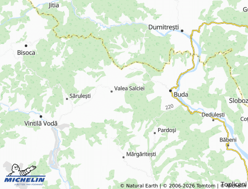 Mappa MICHELIN Modreni - ViaMichelin