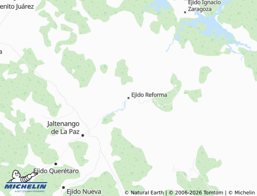 Carte MICHELIN Ejido Reforma - ViaMichelin