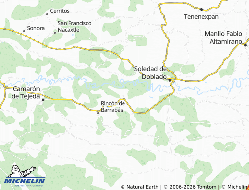 Mapa MICHELIN Mata de Agua - ViaMichelin