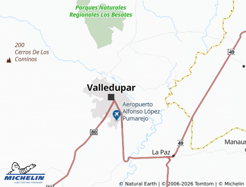 MICHELIN-Landkarte El Carmen - ViaMichelin