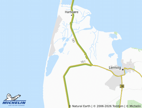 Mapa MICHELIN Nejrup - ViaMichelin
