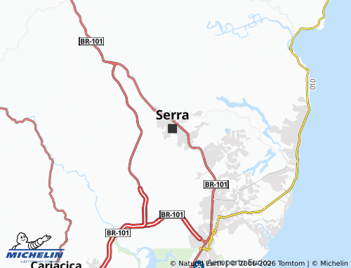 Mapa MICHELIN São Lourenço - ViaMichelin