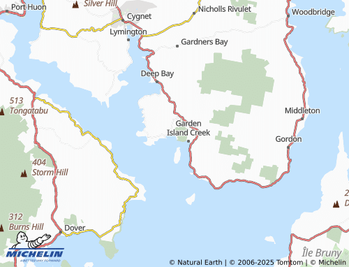 MICHELIN Randalls Bay map - ViaMichelin