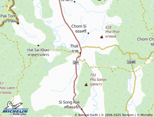 MICHELIN Na Khaem map - ViaMichelin