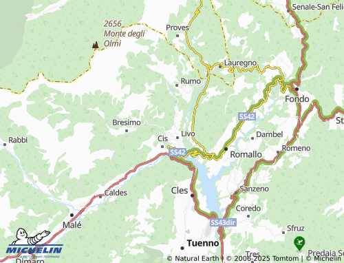 Mapa MICHELIN Preghena - ViaMichelin