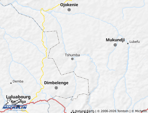 Mappa MICHELIN Lusambo - ViaMichelin
