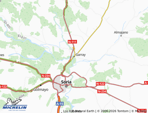 Mappa MICHELIN Garray - ViaMichelin