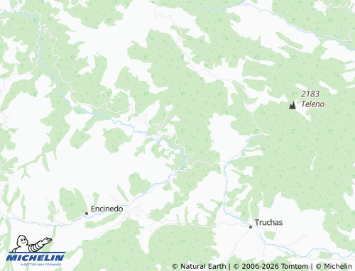 Carte MICHELIN Saceda de Cabrera - ViaMichelin