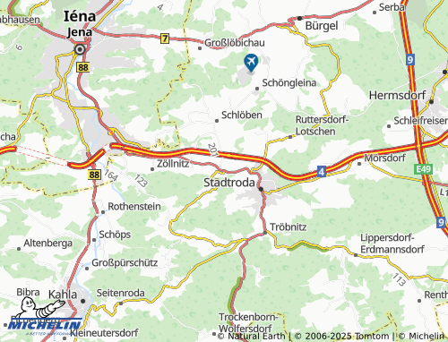 MICHELIN-Landkarte Gernewitz - ViaMichelin