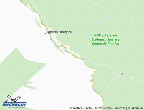 Mapa MICHELIN Sombreretillo del Alto - ViaMichelin