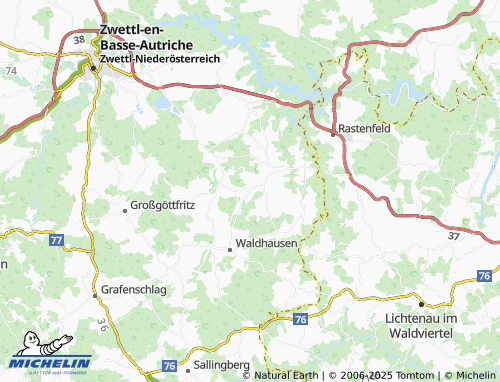 Mapa MICHELIN Niedernondorf - ViaMichelin