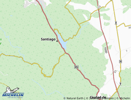 Mapa MICHELIN Valle Alto - ViaMichelin