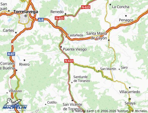 Carte MICHELIN Pando - ViaMichelin