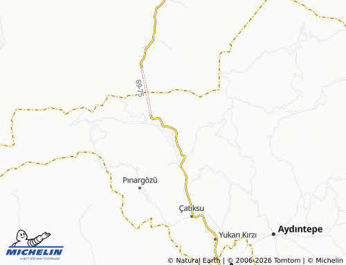 MICHELIN Sorkunlu map - ViaMichelin
