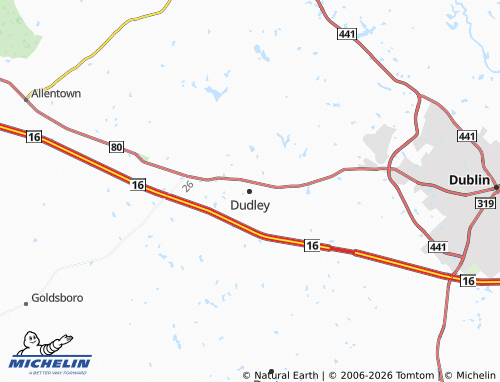 Mapa MICHELIN Dudley - ViaMichelin