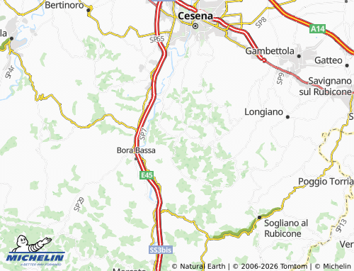 MICHELIN Oriola map - ViaMichelin