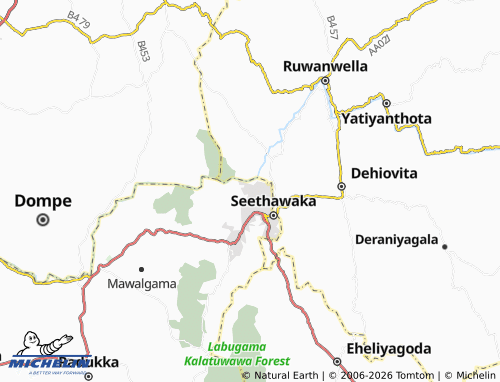 Mappa MICHELIN Kudagama - ViaMichelin