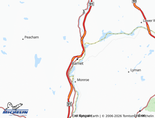Mappa MICHELIN Barnet - ViaMichelin