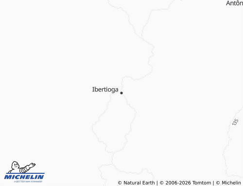 Mapa MICHELIN Ibertioga - ViaMichelin