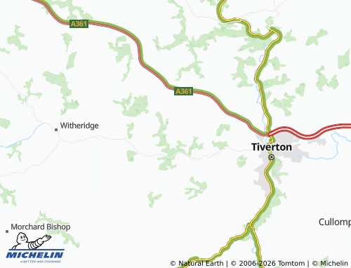 MICHELIN Templeton map - ViaMichelin