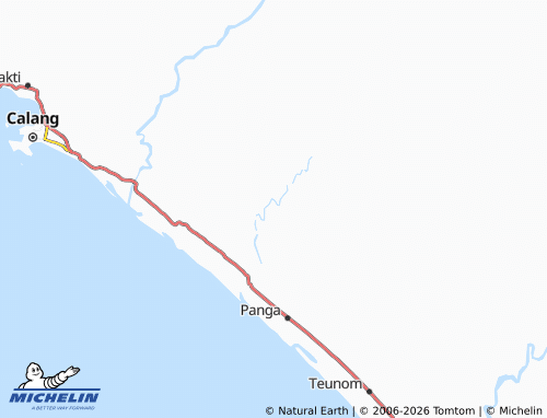 MICHELIN Panton Krueng map - ViaMichelin