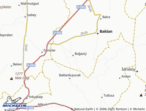MICHELIN Boğaziçi map - ViaMichelin