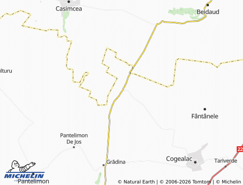 Carte MICHELIN Râmnicu De Jos - ViaMichelin