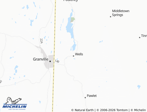 Mappa MICHELIN Wells - ViaMichelin